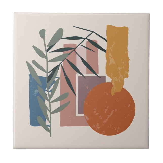 Azulejo Formas Y Palabras Ahumadas (Frente)