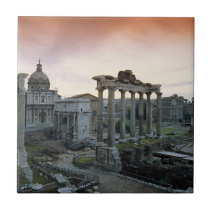 Azulejo Foro Romano al amanecer