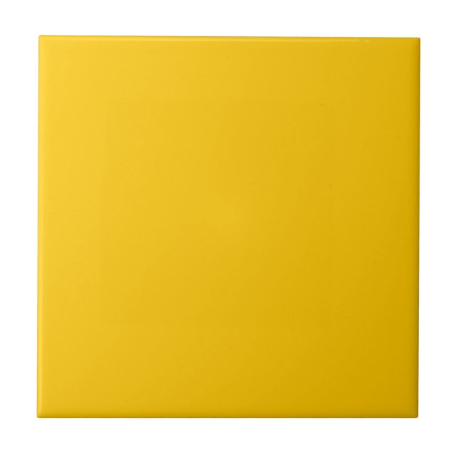 Azulejo Forsythia Bright Yellow Square Kitchen and Bath (Frente)