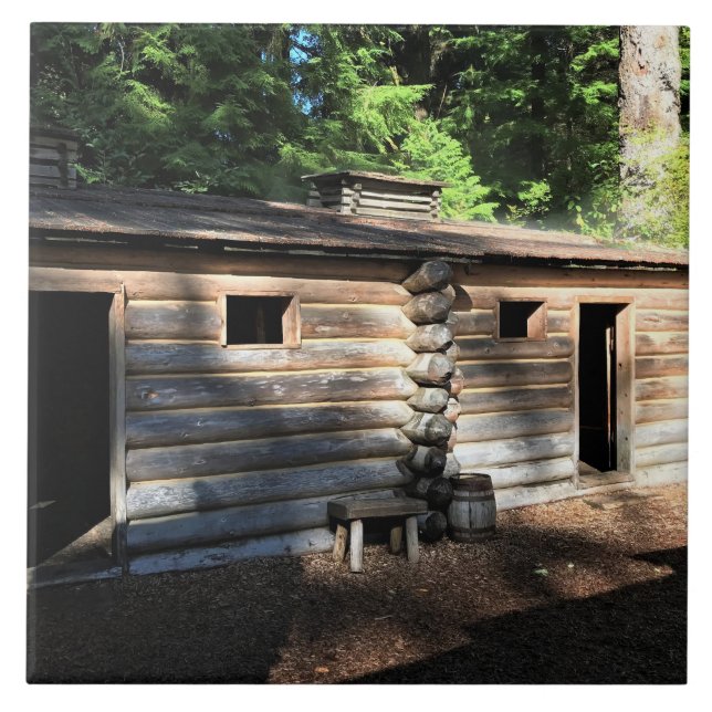 Azulejo Fort Clatsop, Astoria, Oregón (Frente)