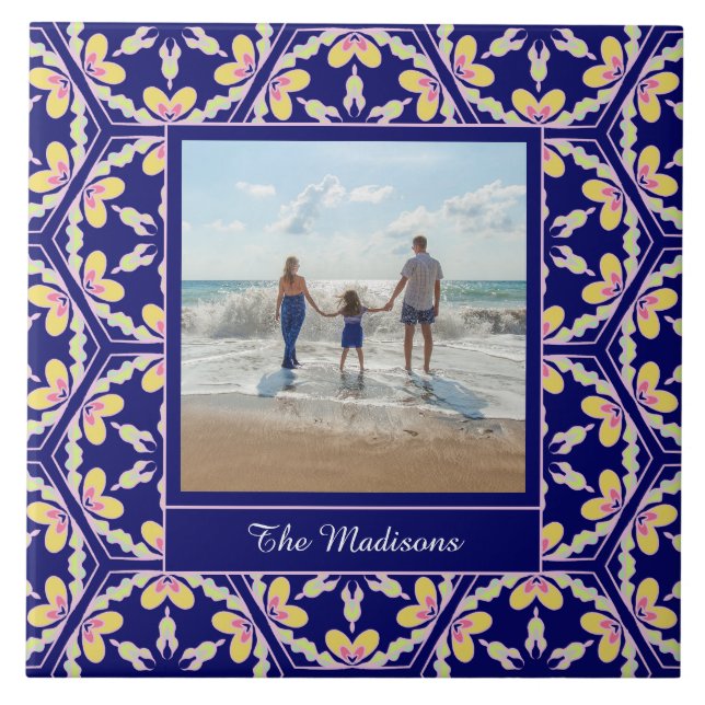 Azulejo Foto de encargo española mediterránea del modelo (Frente)