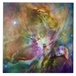 Azulejo Foto de espacio de la galaxia de nebulosas de colo