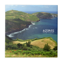 Azulejo Foto de las islas Azores, Portugal
