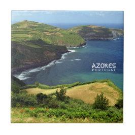Azulejo Foto de las islas Azores, Portugal