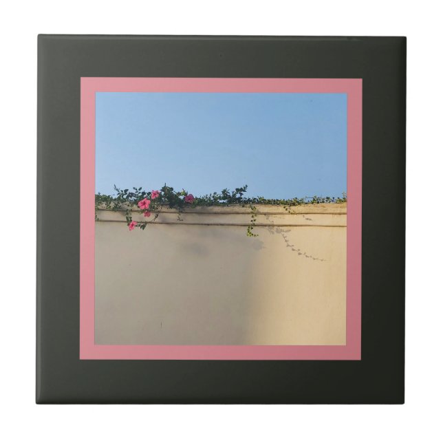 Azulejo Foto de momento de calma (Frente)