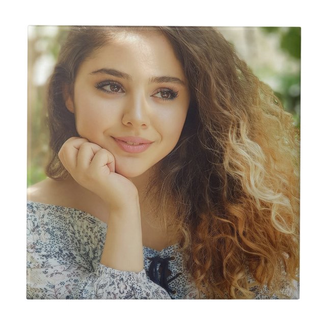 Azulejo Foto personalizada (Frente)