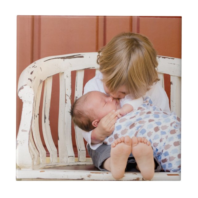 Azulejo Foto personalizada personalizada (Frente)