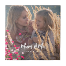 Foto personalizado Moderna Escribiendo Corazones R