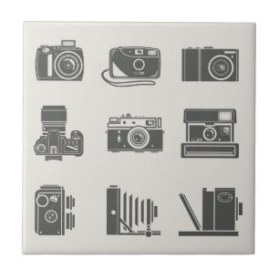 Azulejo Fotografía de época de cámaras