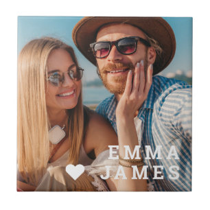 Azulejo Fotos de Corazones de Amor Tiernos para Parejas co