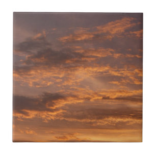 Azulejo Fotos de Nubes al Atardecer I Cielo Colorido