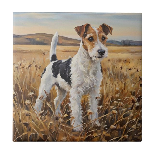 Azulejo Fox Terrier (Frente)