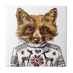 Azulejo Fox vestido astuto