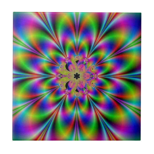 Azulejo Fractal 110 mosaico (Frente)