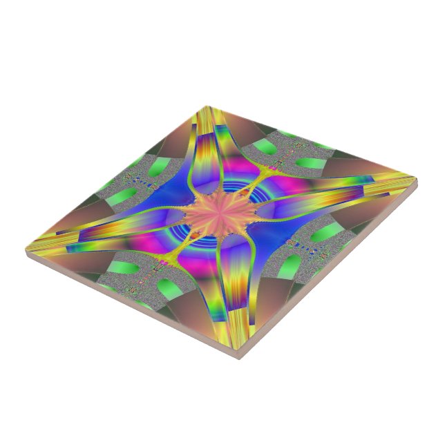 Azulejo Fractal 112 mosaico (Lado)