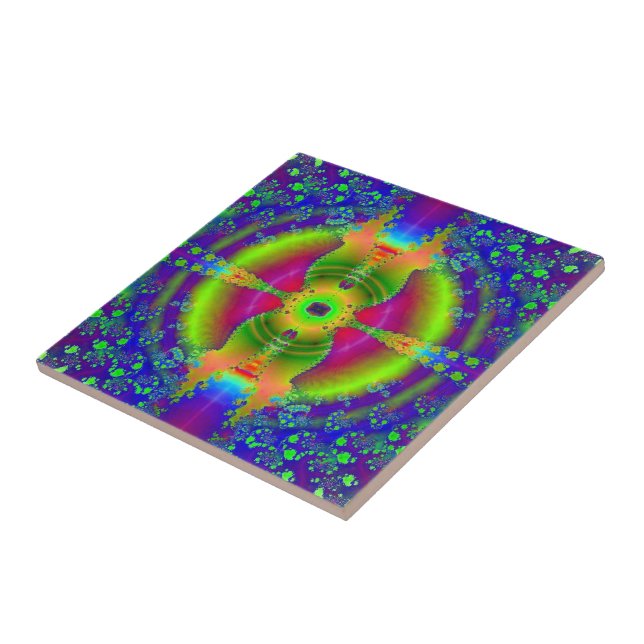Azulejo Fractal 117 mosaico (Lado)