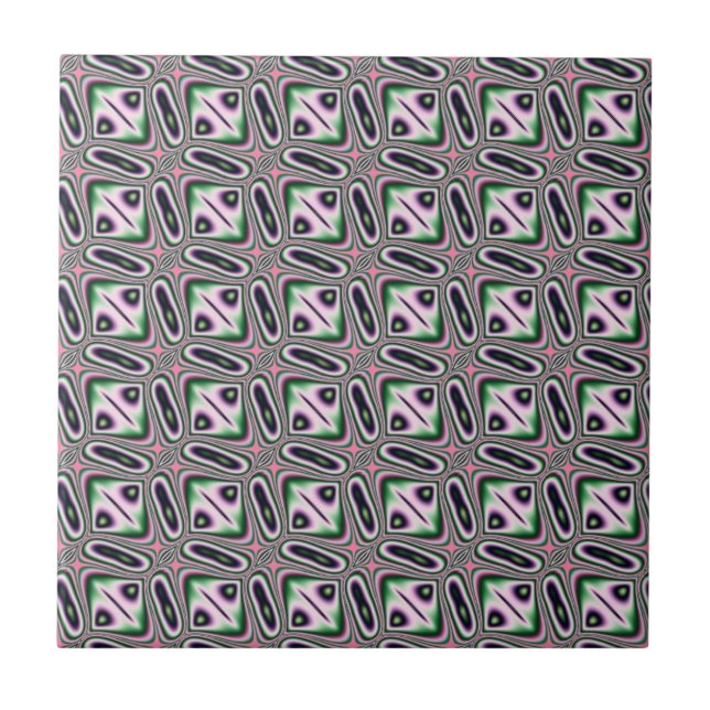 Azulejo Fractal 9 mosaico (Frente)