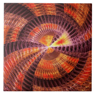Azulejo Fractal - Abstracto - La Constante
