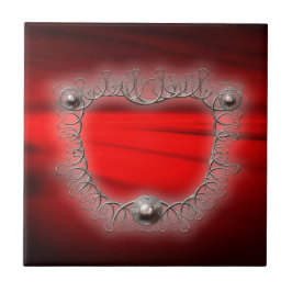 Azulejo Fractal de Mandelbrot en estructura de alambre de 