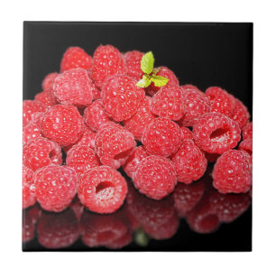 Azulejo frambuesa, comida, fruta, baya, maduro, fresco,