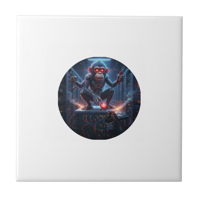 Azulejo framed image is a template (Frente)