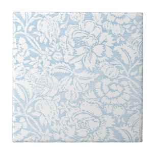 Azulejo Francés azul lamentable Toile
