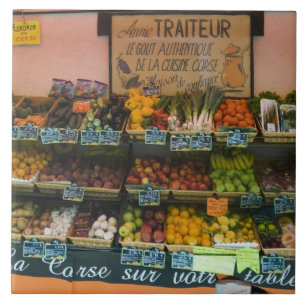Azulejo Francia, Córcega. El sabor de la auténtica cocina 