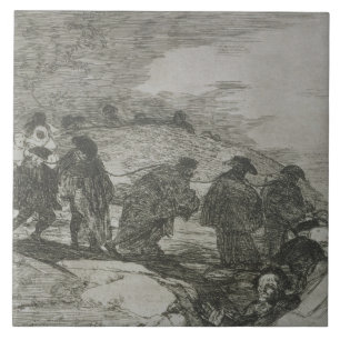 Azulejo Francisco Jose de Goya y Lucientes el no hacen k