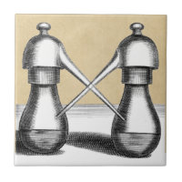Frasco doble del laboratorio de la alquimia de