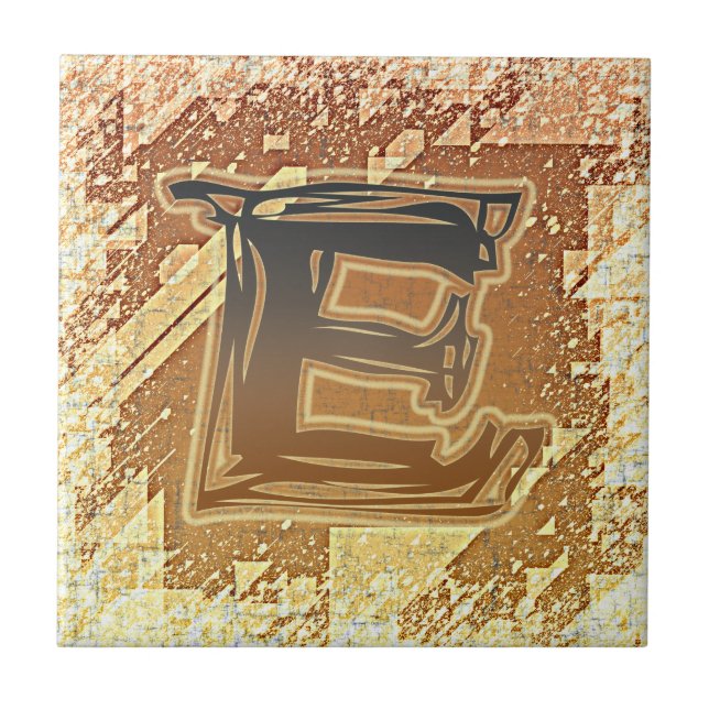 AZULEJO FRAZZLE MONOGRAM E (Frente)