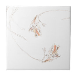 Azulejo Freesias secas 1