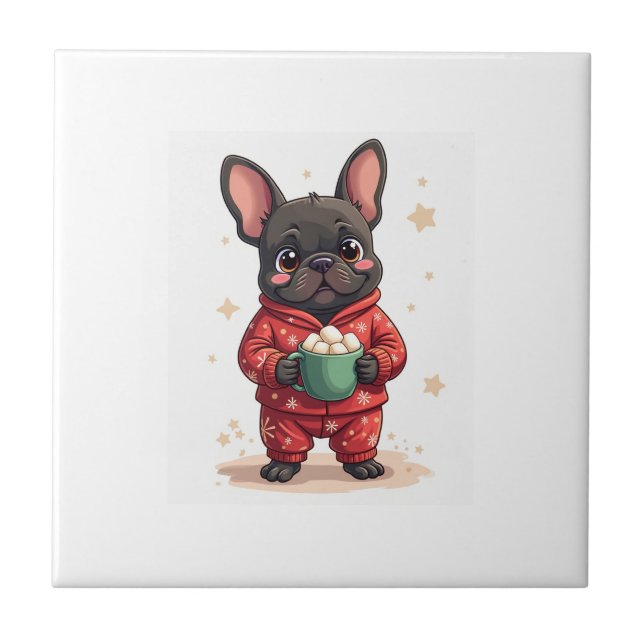 Azulejo French Bulldog Cozy Cocoa (Frente)