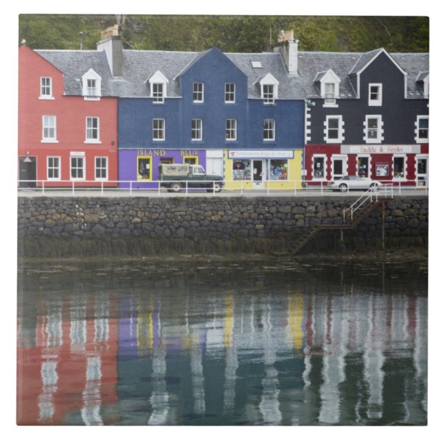 Azulejo Frente al mar, Tobermory, Isla de Mull, Escocia, (Frente)