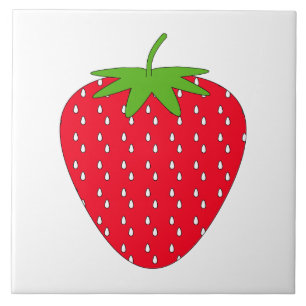 Azulejo Fresa roja