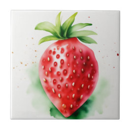 Azulejo Fresa vibrante