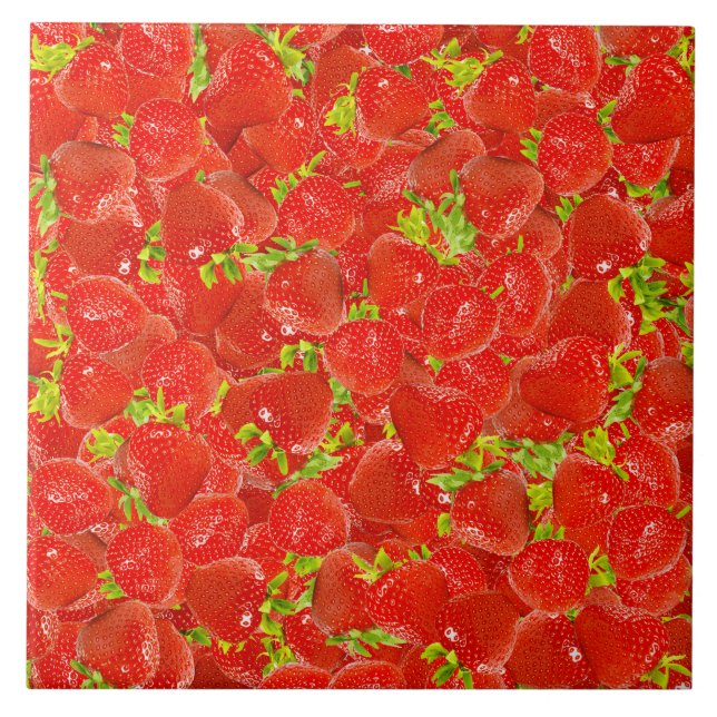 Azulejo Fresas (Frente)