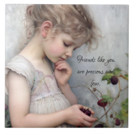 Azulejo FRIENDS n RASPBERRIES TILE