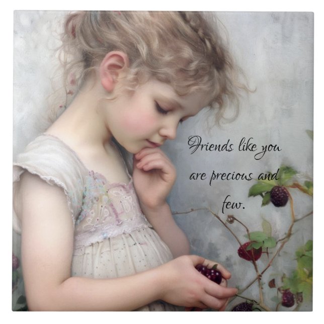 Azulejo FRIENDS n RASPBERRIES TILE (Frente)