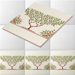 Azulejo Friso Little Tree para William Morris