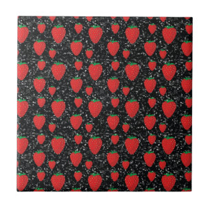 Azulejo Fruta de fresa roja Amantes de dulces Berries Eleg