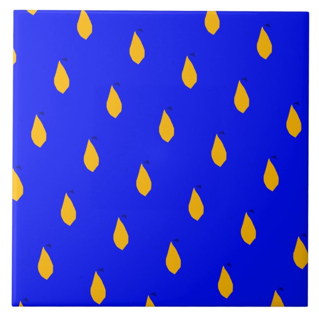 Azulejo Frutas de árbol Tile cerámico (Frente)