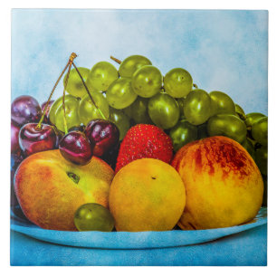 Azulejo Frutas de verano