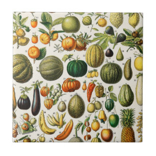 Azulejo Frutas y hortalizas 