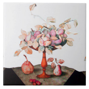 Azulejo FRUTOS DE TEMPORADA Priñen cerezas y jazmines