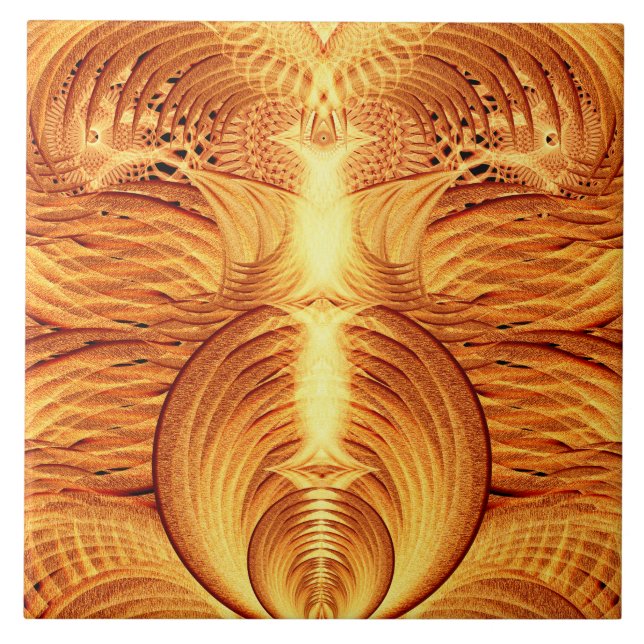 Azulejo Fuego de Phoenix (Frente)