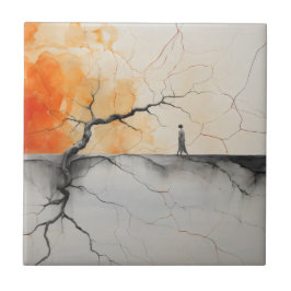 Azulejo Fuego y hielo y casi nada bueno 1