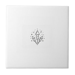 Azulejo fuegos artificiales