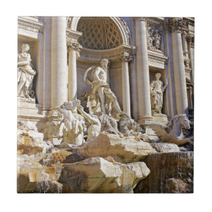 Azulejo Fuente de Trevi Roma Fotografía
