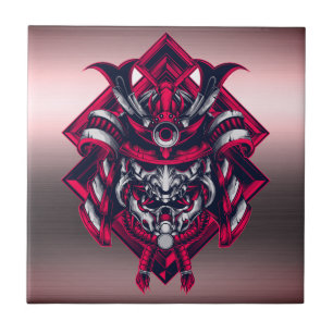 Azulejo Fuerza Samurai - Elegancia Retro