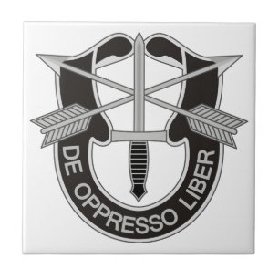 Azulejo Fuerzas Especiales SF De Oppresso Liber